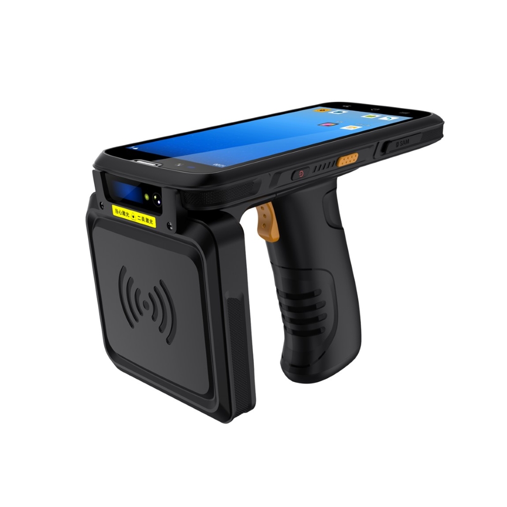便携式工业混合条码 RFID 扫描器 SkyLink H70
